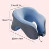 U-Shaped Neck Cushion Slow Rebound Memory Foam Sleeping Pillow Multifunction Ergonomic Head Support Cushion for Home Office