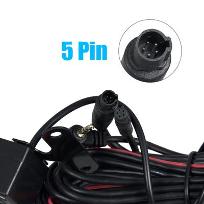 Universal Dashcam Reversing Image 5 Hole Rear Camera with Navigation Digital Signal Infrared Night Vision HD