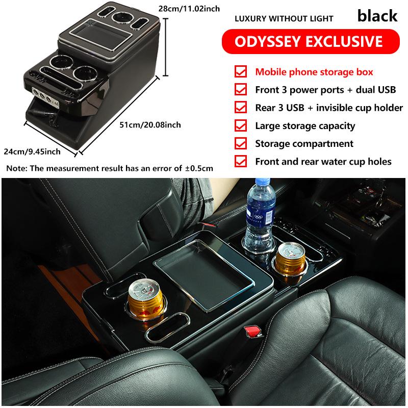 Volkswagen Caravelle/Multivan T5 T6 Luxgen Armstöd Förvaringslåda