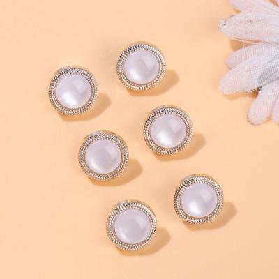 10Pcs High Quality Sewing Button DIY Clothing Buttons Sewing Accessories Shirt Buttons Pearlescent Buckle