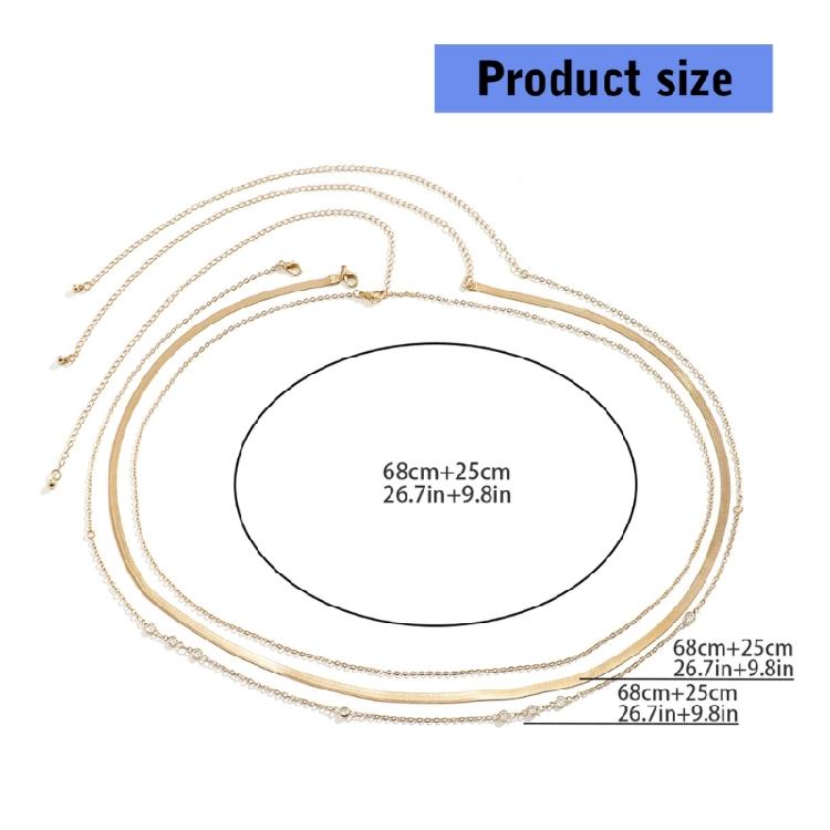 Versatile Multi Layer Snake Chain Waist Accessory Stylish Women's Belly Chain for Parties Casual Wear Body Jewelry