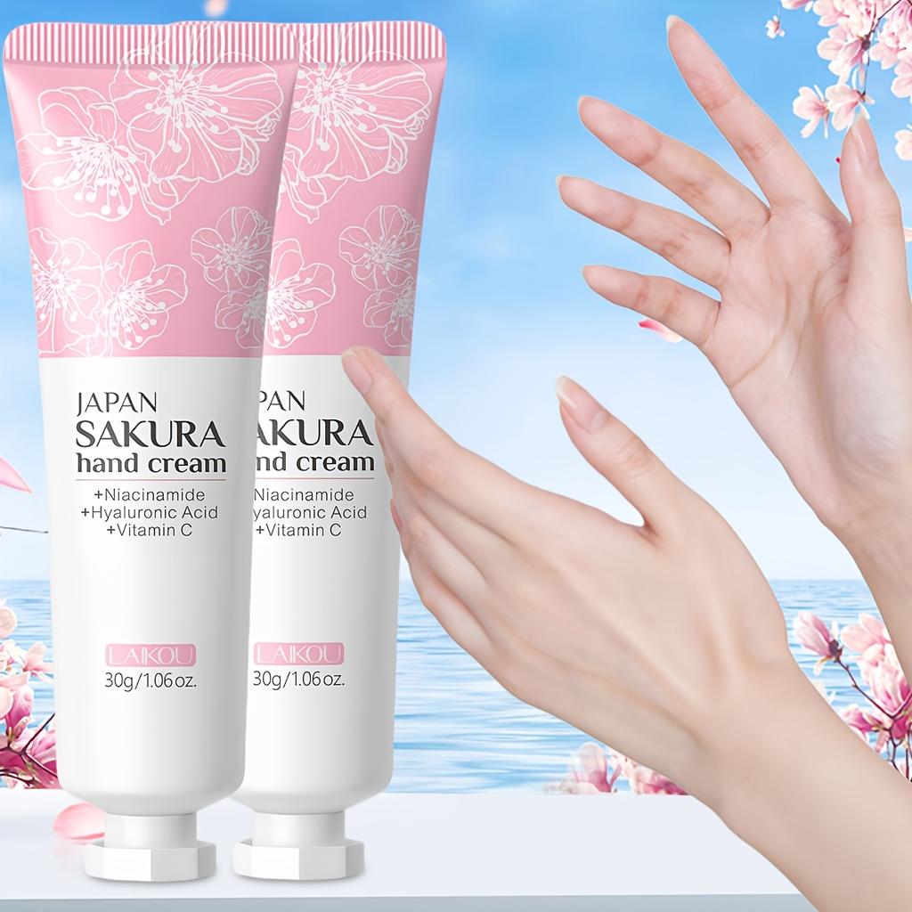 Cherry Blossom Hand Cream- Long Lasting Moisturizing, Easy to Absorb, Suitable for Autumn and Winter Skincare, Skincare Products.