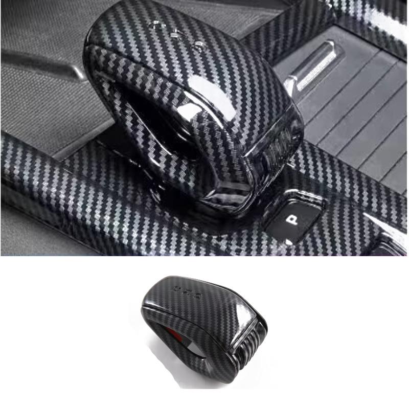 For Geely Cityray 2024 2025 ABS carbonfiber Car window lift switch Gear Shift Panel water Cup Holder Frame interior Accessories