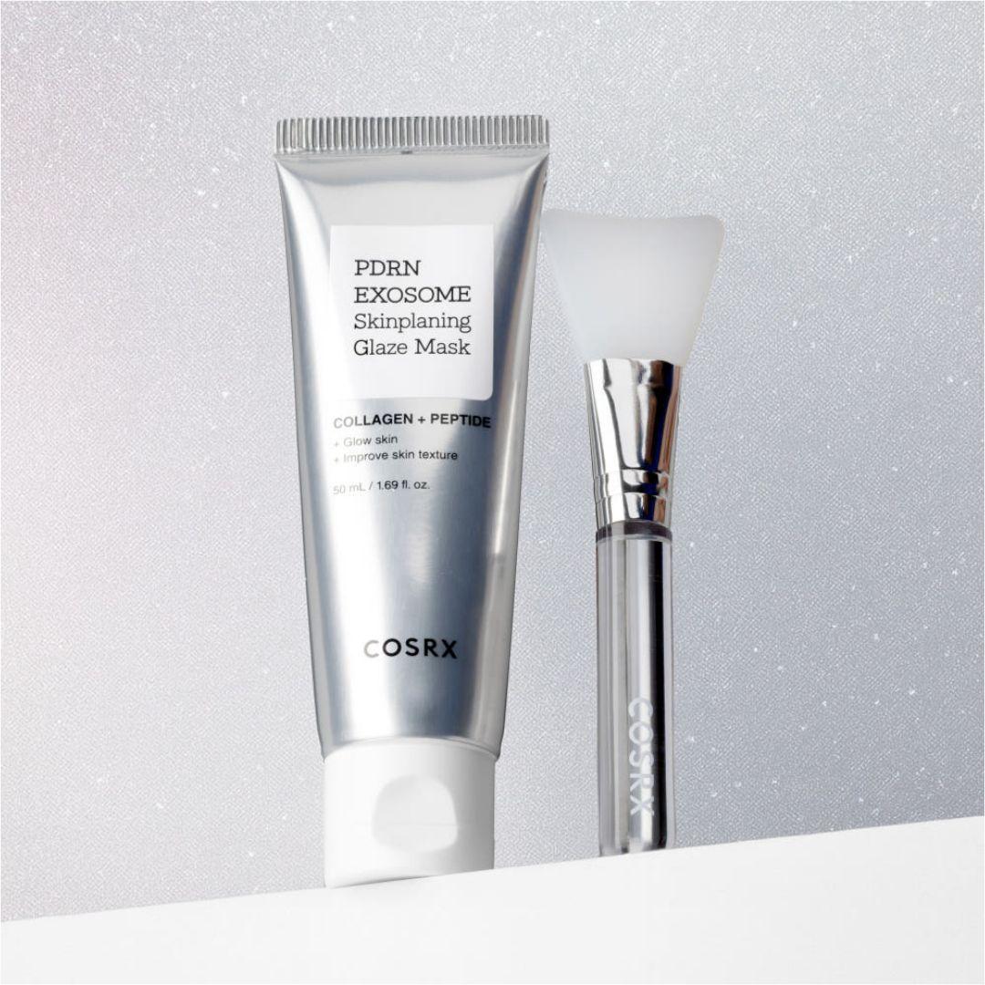 COSRX PDRN Exosome Skinplaning Glaze Mask Firming Glow Peel-Off Mask 50ml 1 Pack (50ml)
