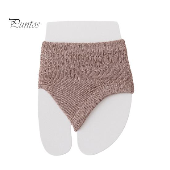Solid Color Foot Covers Women Flip-Flop Socks, Cotton Open Toe Half Flip Flop Socks Thongs Liner for Flops Clogs Slides Seamless Fit