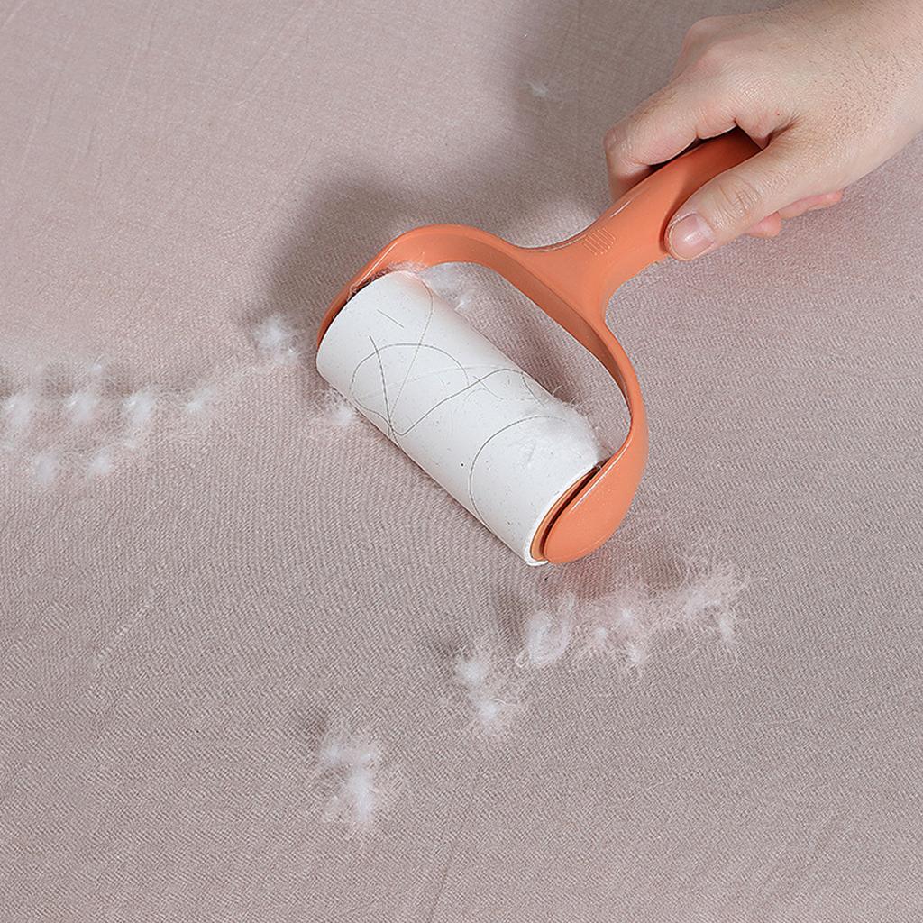 Tearable Lint Roller Sticky Roll Pet Hair Clothes Sofa Carpet Tousle Remover Replaceable Cleaning Brush Accessories Dust Wiper