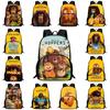 Cartoon Hoppers Beaver Backpack For Kids With Oxford Cloth Durable Material For School Travel