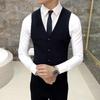 Costume trois pièces pour homme SJT33-P265 - 67,8 % Polyester, 28,7 % Viscose, 3,5 % Spandex