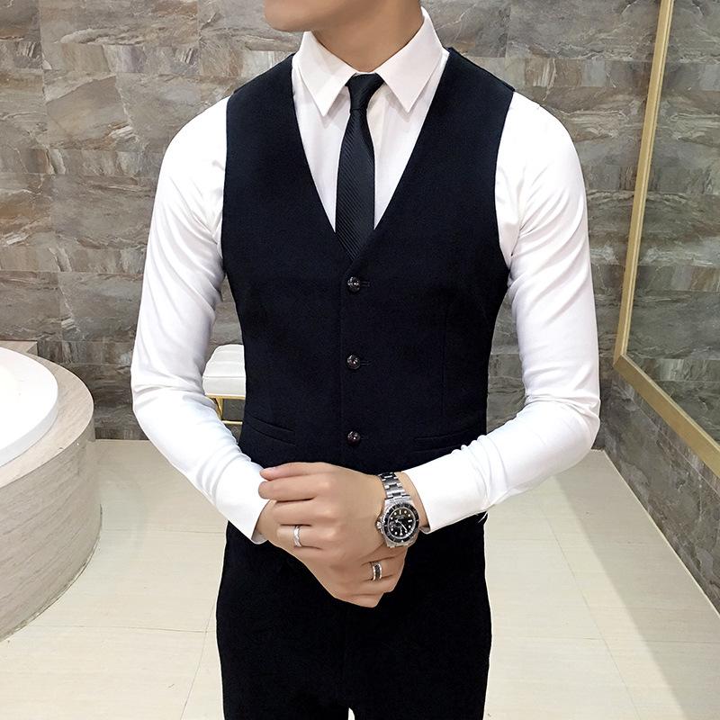 Costume trois pièces pour homme SJT33-P265 - 67,8 % Polyester, 28,7 % Viscose, 3,5 % Spandex