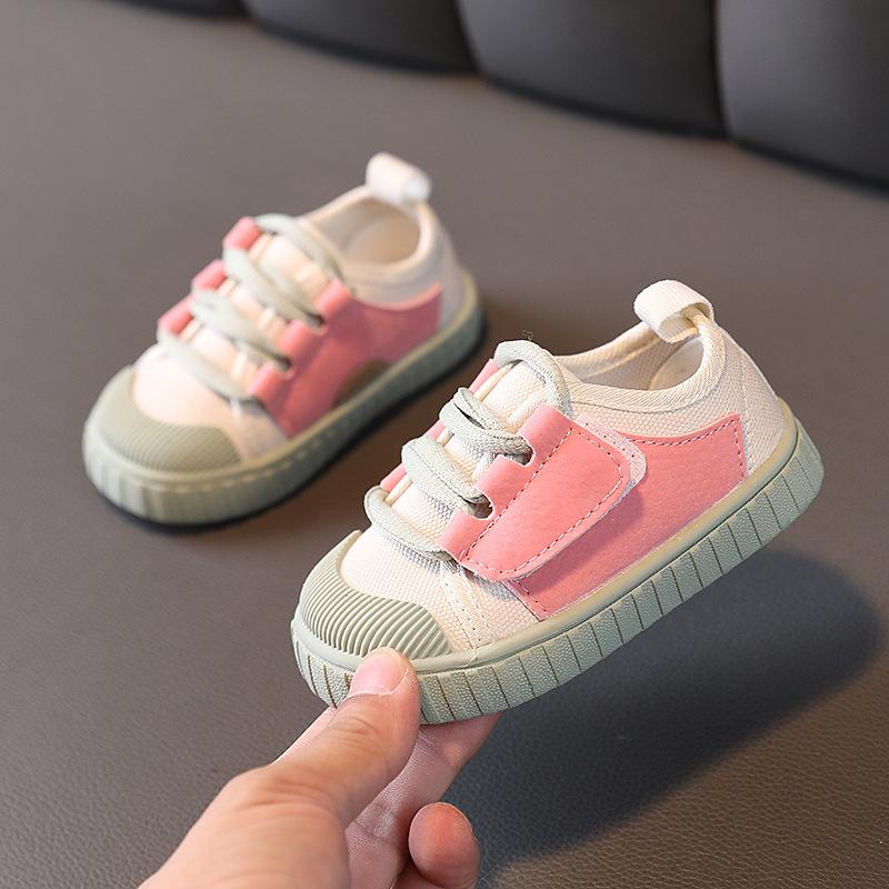 Children's Shoes Boys Girls Sneakers Soft Non-slip Comfortable Boys Girls Casual Shoes Toddler Baby Sneakers Kids Canvas Shoes