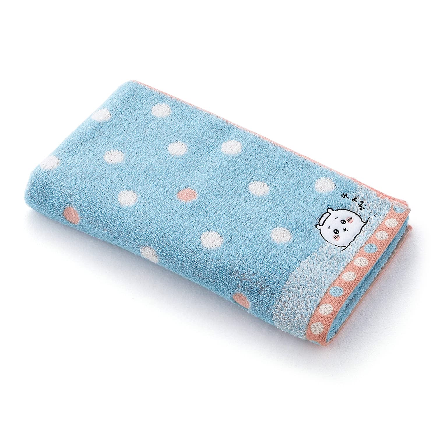 

Chiikawa Bath Slim Bath Towel Blue Pile Cute 34 x 120 cm 41-1093180 Approx. синий