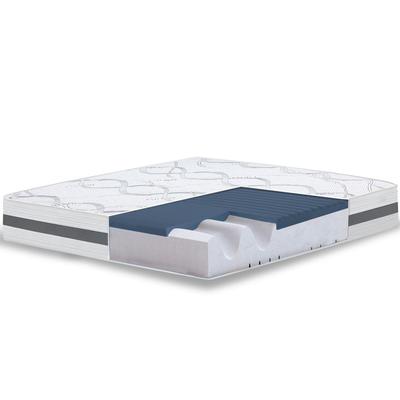 Memory Foam Mattress Height 22 Cm | Hypoallergenic and Breathable Fabric | Self-Adapting Orthopedic Properties