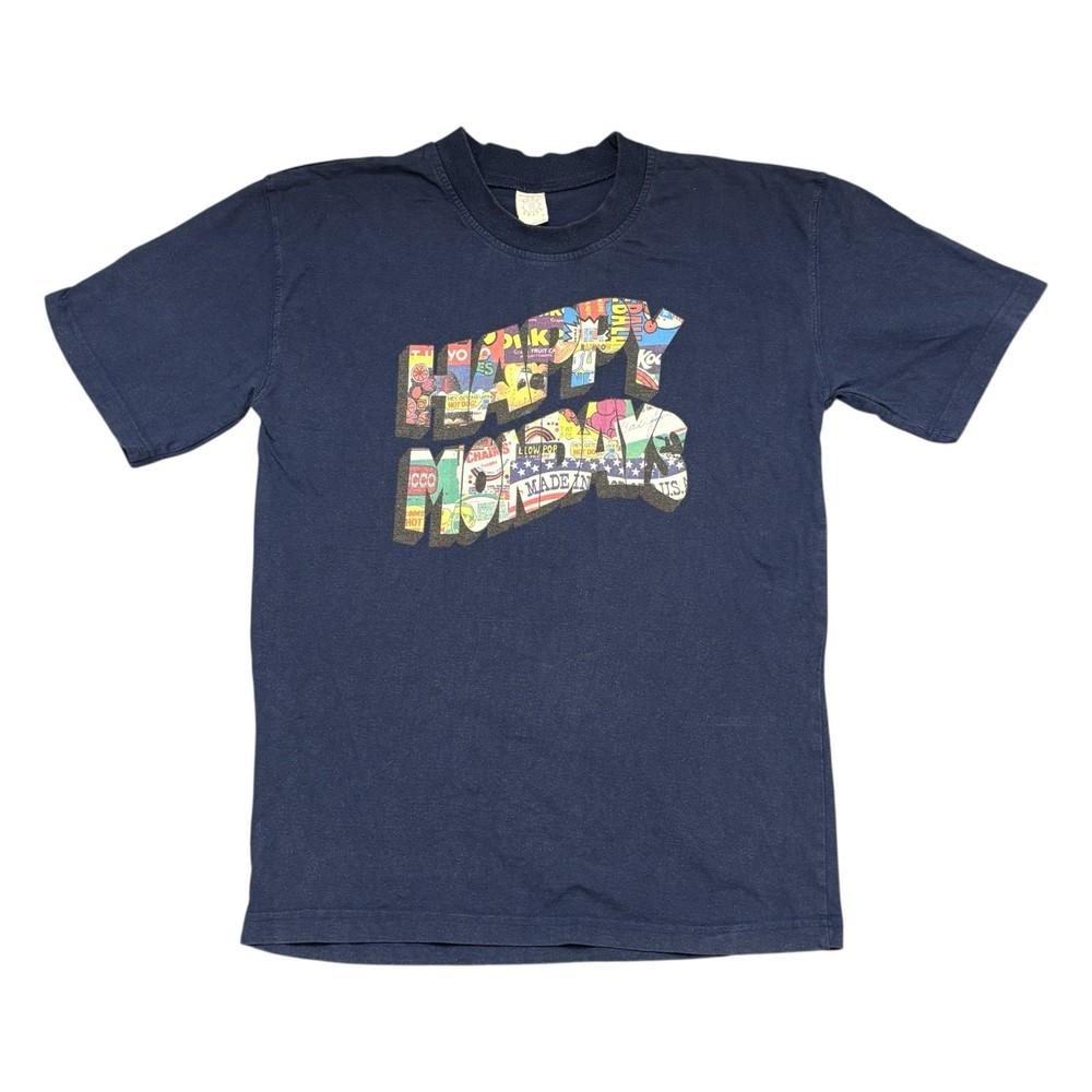 Vintage Happy Mondays Shirt 90s Tour Britpop Band Tee Madchester The Stone Roses Unisex T-Shirt S