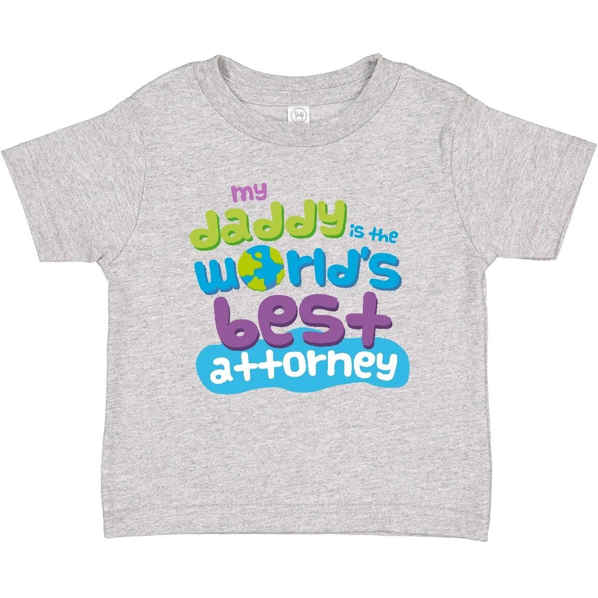

Inktastic Attorney Dad Lawyer Gift Baby T-Shirt Childs Boys Girls Infant Tees 160