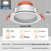 FSL White Jade Silver Series LED Recessed Downlight