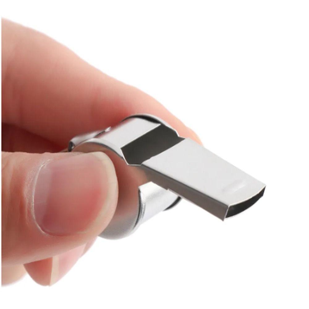 With Rope Metal Whistle Professional Sport Whistle Football Stainless Steel Whistles  Party