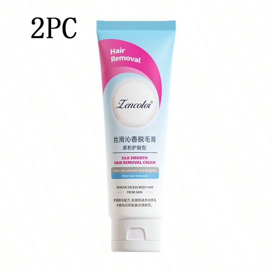 1pc Hair Removal Cream With Depilatory Scraper, Gentle Painless Depilatory Cream Helps Remove Unwant