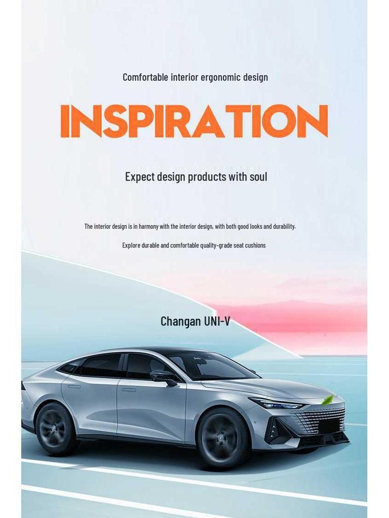 All-Season Breathable Seat Cover for 23-26 Changan UNI-V Models