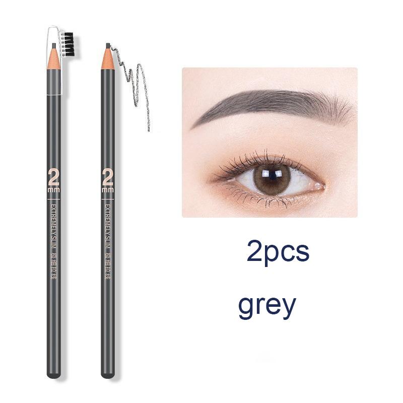 Creionul pentru sprâncene pentru femei cu fir de tragere este impermeabil și rezistent la vopsea