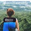 QEZER Down Mummy Sleeping Bag - Ultralight, Compact, -18°C to 20°C, 600FP, All-Season, Camping, Hiking, Car Camping, Emergency Use, Outdoor Sleeping B