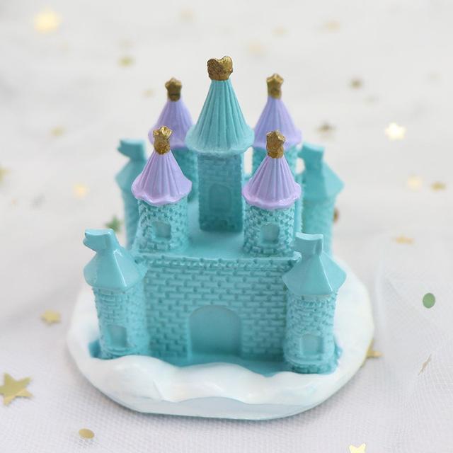 Three-dimensional Castle Silicone Mold Diy Crystal Epoxy Glue Antique Silicone Mold Cake Mold