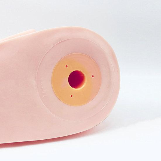 Practice Mannequin Head Easy Attachment Smooth Soft Professional Lash Mannequin Head for Makeup Training