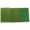 3-in-1 Golf Hitting Mat Golf Swing Practice Grass Mat for Indoor Outdoor Backyard Practice Equipment