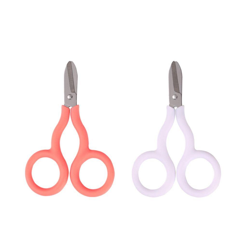 Portable Safe Mini Scissor Stainless Steel Paper Cutter Multifunctional Mini Pocket Scissors Kids