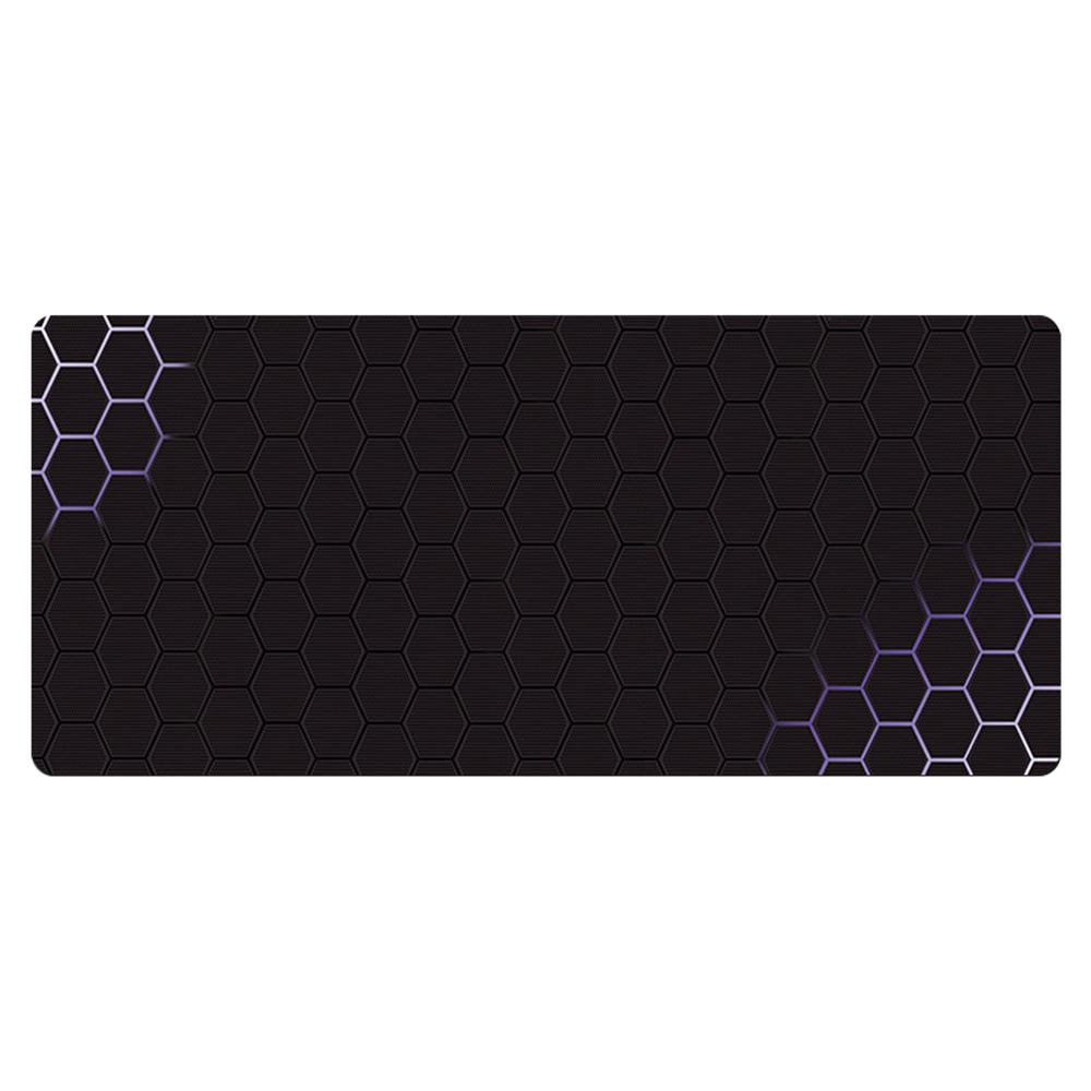 300x700x2mm Large Mouse Pad Honeycomb Pattern Anti-skid Rubber Desktop Mat