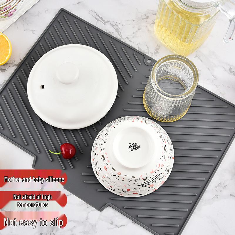 Silicone Non-Slip Heat-Resistant Kitchen Countertop Mat