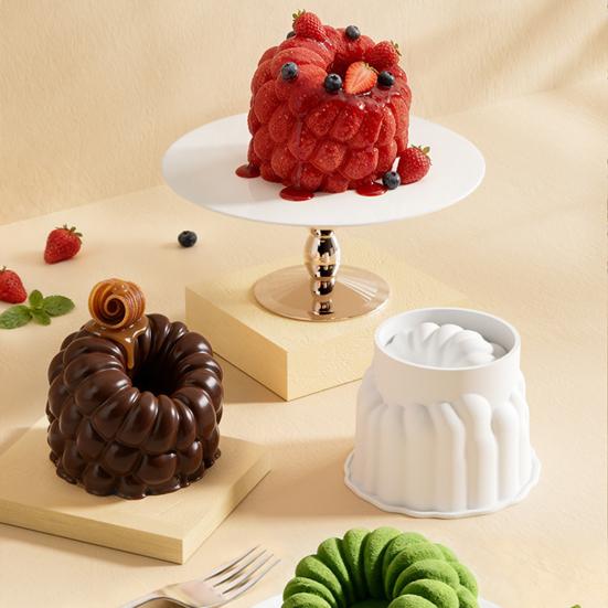 Silicone Cake Mold Non-Stick Raspberry Shape Baking Mold High-Temperature Resistant Food Grade Silicone Mold for Oven Refrigerator Air Fryer Baking