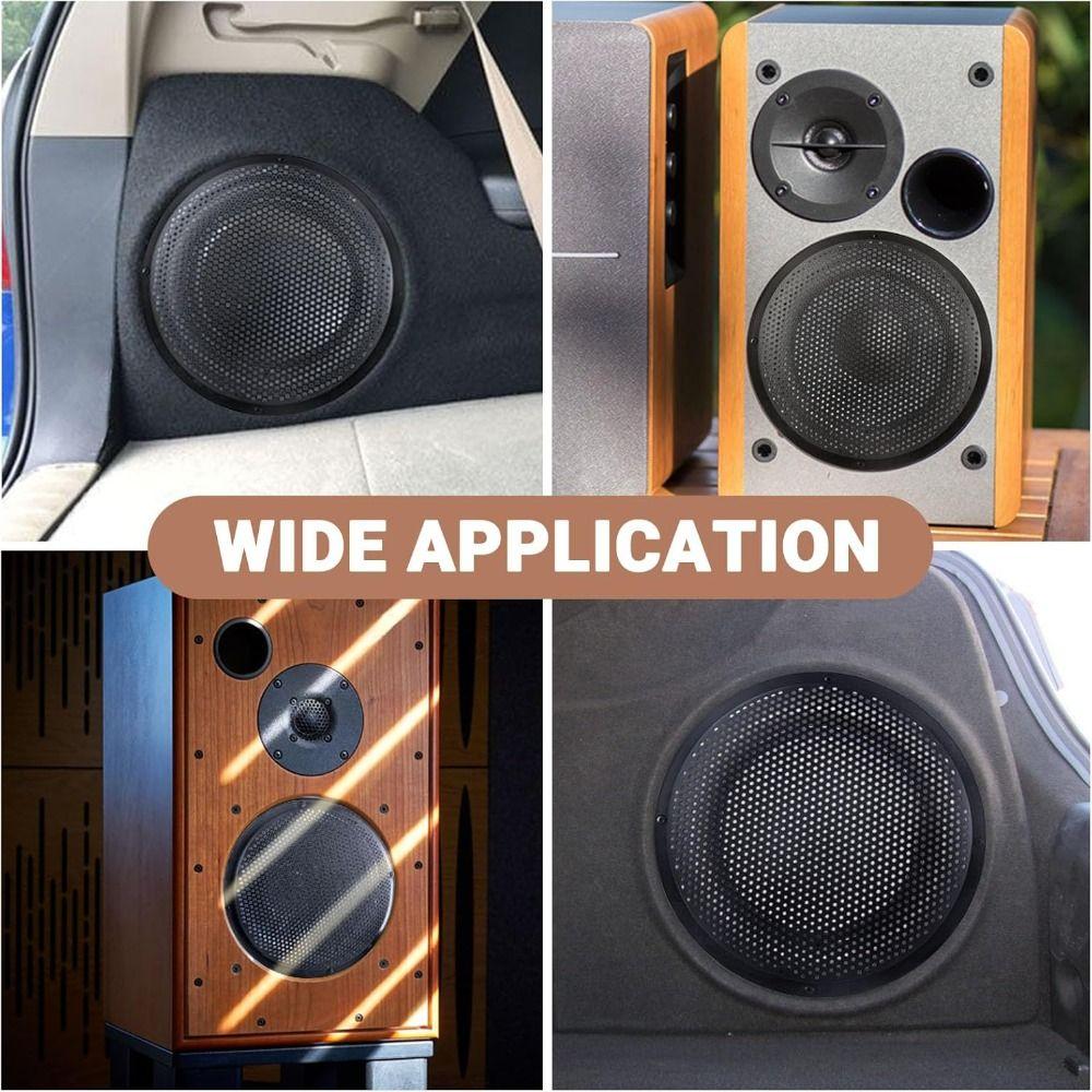 Plastic Speaker Grill Mesh Black Speaker Protector New Audio Speaker Cover