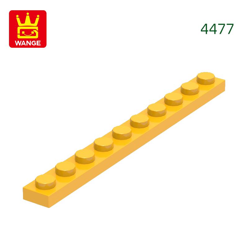Non-Toxic 61Pcs/Lot 4477 1X10 Thin Building Block Moc Accessories Compatible With Brick Children Toys Gift Box