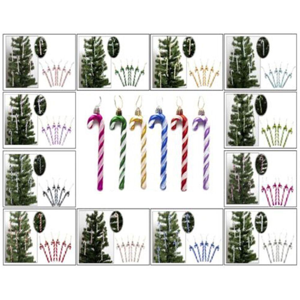 

Furnishing Decoration Pendants Ball Christmas Tree Decoration Bag Candy Cane A cane Christmas Tree