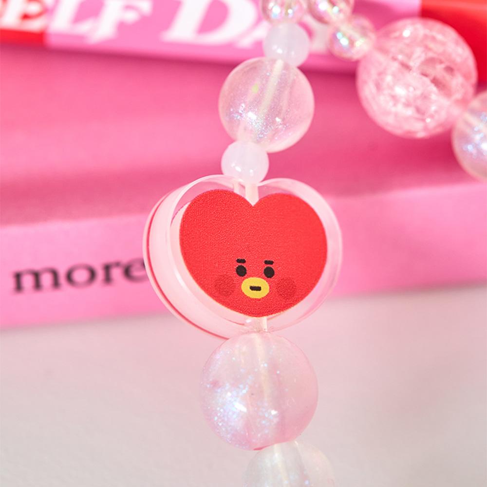 BT21 TATA Baby Pearl Bead Keychain