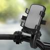 Bike Phone Holder Bracket, Motorcycle Phone Mount Adjustable Bike Handlebar Cell Phone Clamp Scooter Mobile Phone Clip