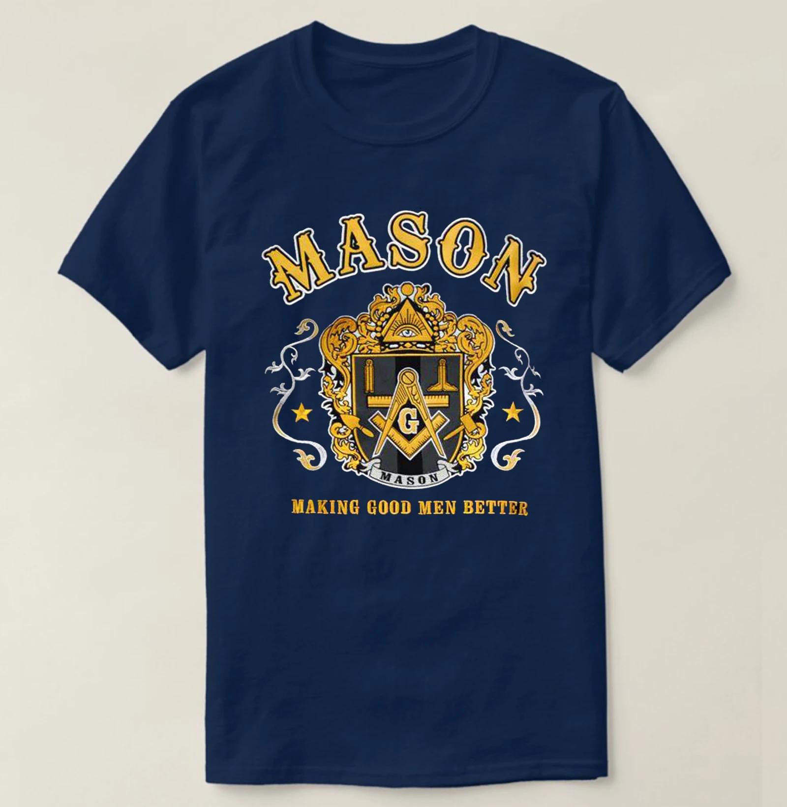 

Making Good Men Better Freemason Symbol Masonic TShirt 100 Cotton ONeck Summer Short Sleeve Casual Mens Tshirt Size S3XL 4XL