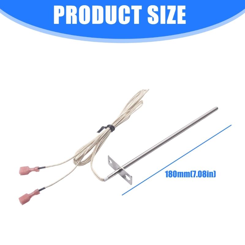 Temperature Sensors for Kitchen and Outdoor Barbecue Grill Replacement Parts Stainless Steel Temperature Measuring Tool