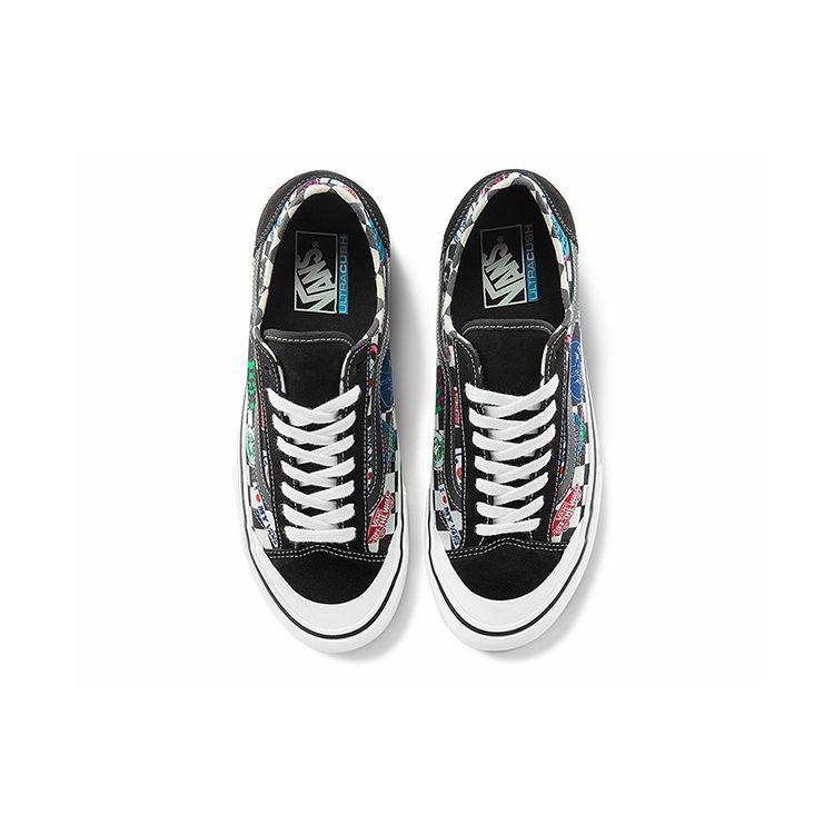 Vans Style 36 Series Canvas Fun Logo Casual Low-Top Skate Shoes Unisex Sneaker Black VN0A3MVL3P0