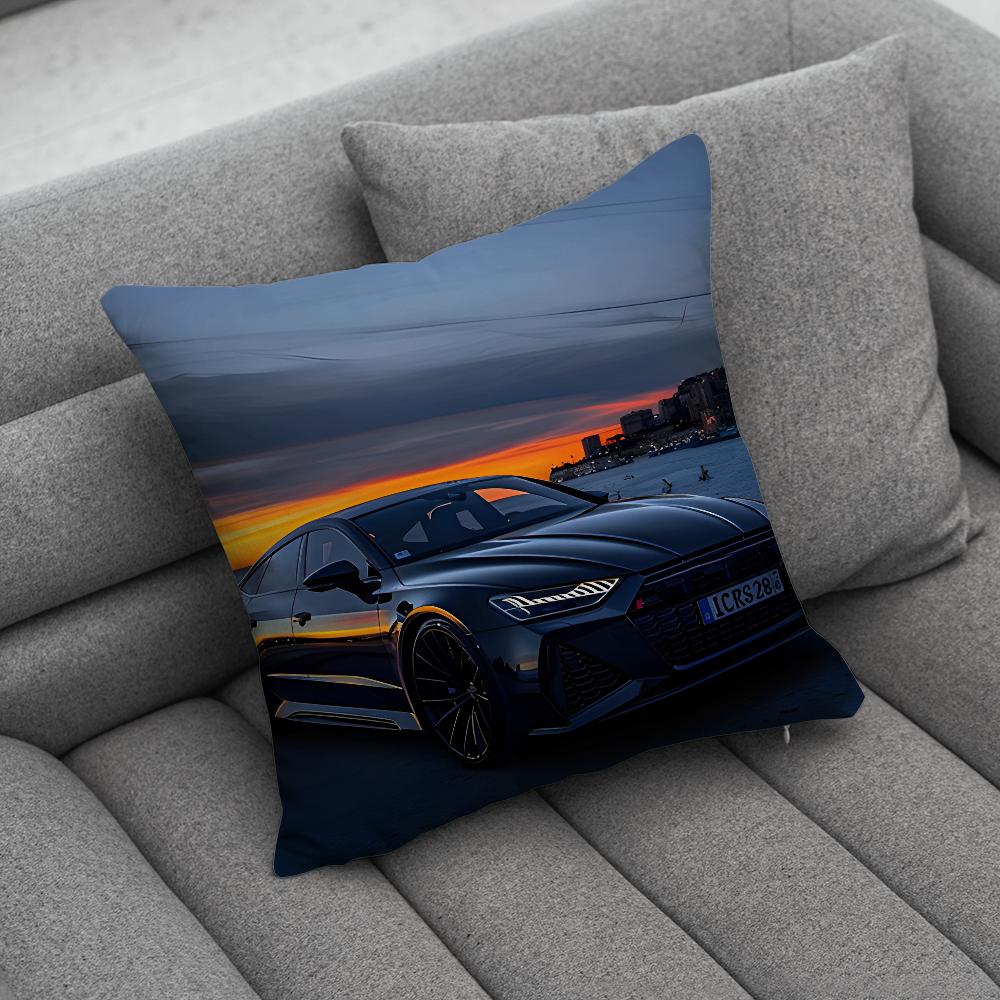

Sports Car A-AudiS RS Pillow Case Soft Cushion Cases for Farmhouse Sofa Decor Home Decorations and Protector 30cmx30cm