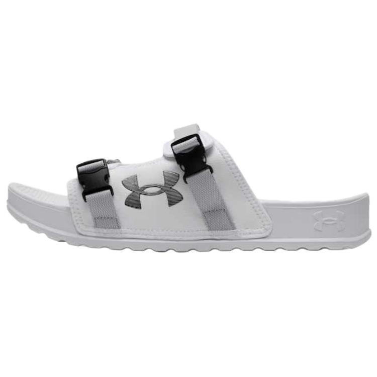 Under Armour Movement Fashion Comfortable Slide Sandals Unisex Footwear White 6007202-100