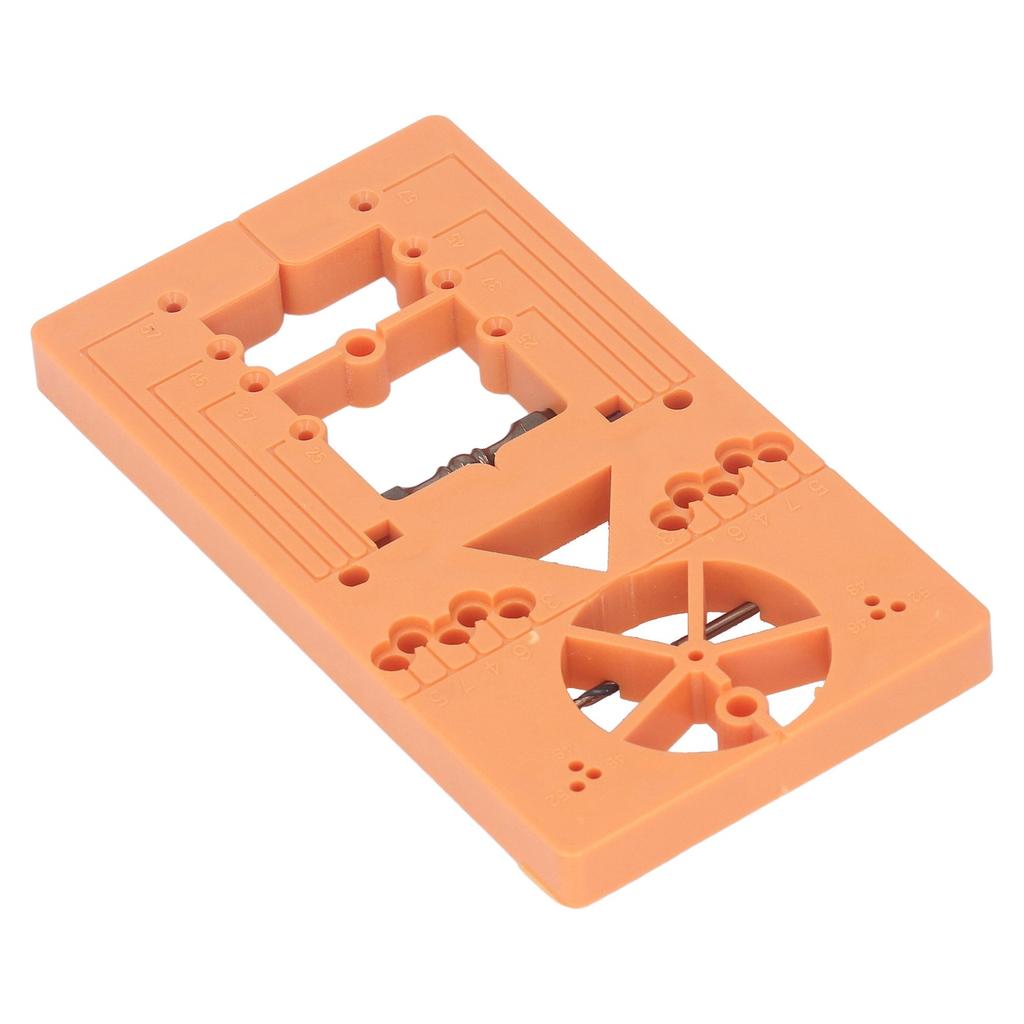 Hinge Hole Opener Alloy Steel Plastic Woodworking Hinge Hole Opener Locator for 35mm