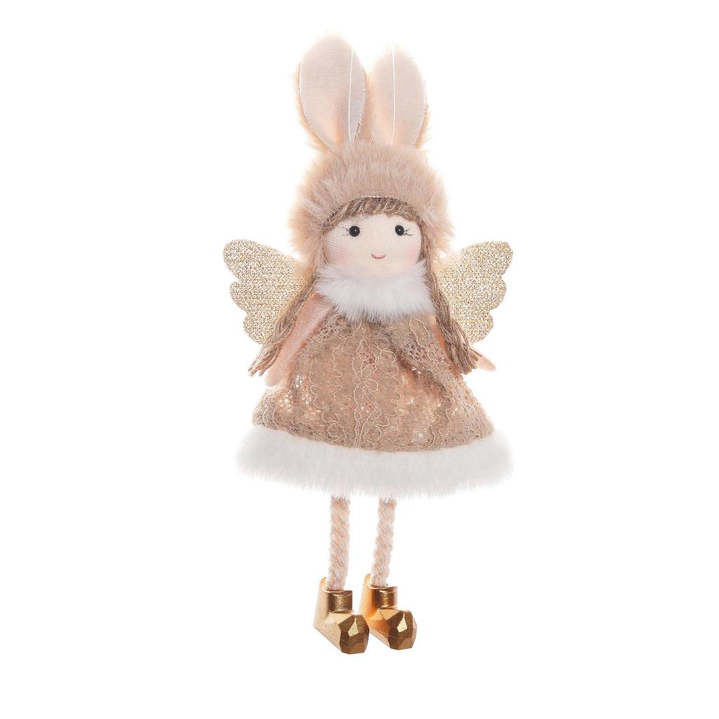 Long-Eared Angel Christmas Tree Ornament