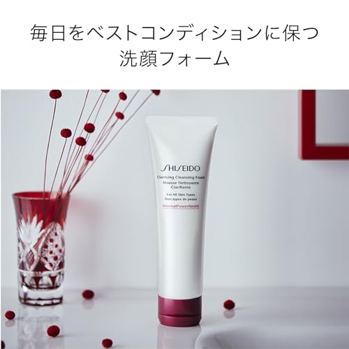 SHISEIDO Skincare Clarifying Cleansing Foam 125g | Facial Cleanser & Soap | Foam | Refreshing Green Floral Scent | Clear Skin | Shiseido