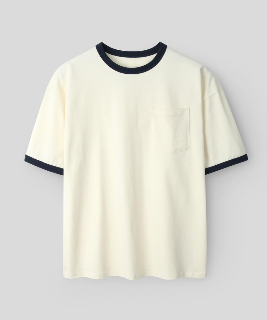 INDUST High-Density Pocket Ringer Short Sleeve T-Shirt_7 Colors