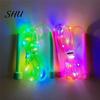 Jumping Training Rope Children Skipping with LED Colorful Light Battery-operated Glowing Comfortable Grip Electronic Luminous Jump Fitness Equipment