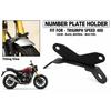 Black Number Plate Holder "Fit For Triumph Speed 400"