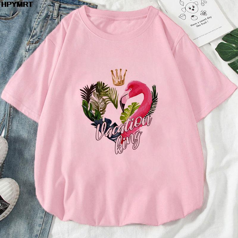 Moda Harajuku Calle de Verano ropa para mujer Camiseta con Estampado de Dibujos animados chica suave acogedora Casual linda manga corta Camisa Kawaii