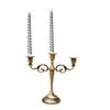 Bougeoir Antique à 3 bras, chandelier candélabre pour maison, hôtel, fête de mariage, Bar