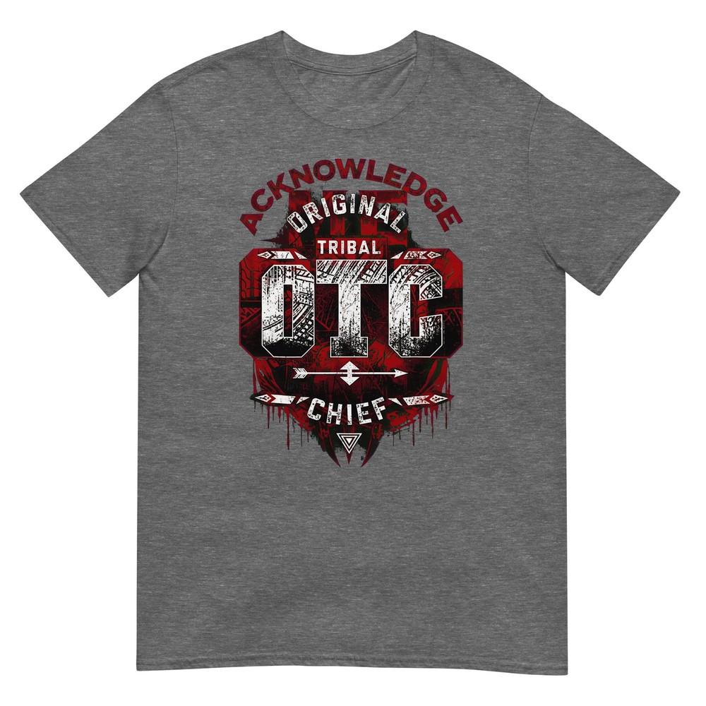 Tribal Chief Rounisex Funny Wrestling TShirt